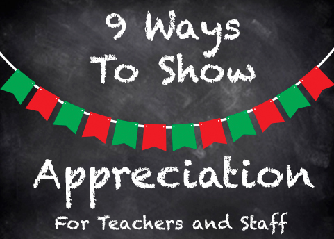 Teacher Appreciation Layout