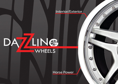 Dazzling Wheels Ad